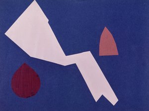 Universal War Collage work by Olga Rosanova, January 1916 by Olga Wladimirowna  Rosanowa