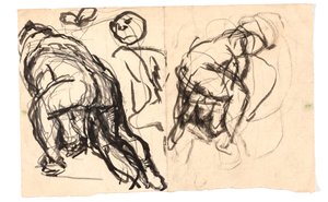 Studies of a Bent-Over Figure