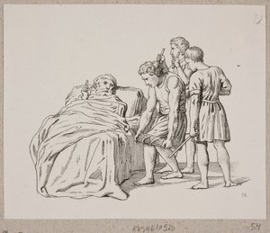 The Old Man and His Sons by Oluf Olufsen Bagge