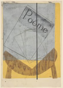 Composition No. 2: Character by Onchi Kôshirô