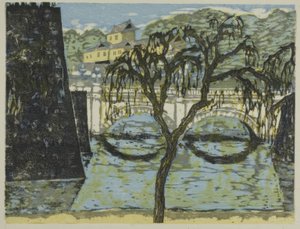 Recollections of Tokyo by Onchi Kôshirô