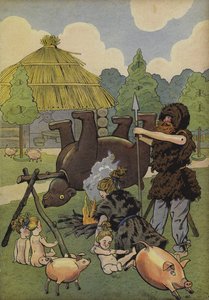 Barbarian from Gaul, Cooking a Bear by Onfray de Breville Job