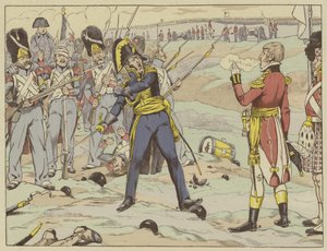 Defeated for the First Time, at a Place Known to Geography as Waterloo, but to History as Betrayal. That Day, Cambronne Gave His Last Word. by Onfray de Breville Job
