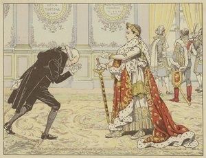 On the Morning of His Coronation, Perceiving the Notary of Josephine, Napoleon Said to Him, Laughing: Well, Maitre Ragideau, Here is the Cloak! And Here is the Sword!