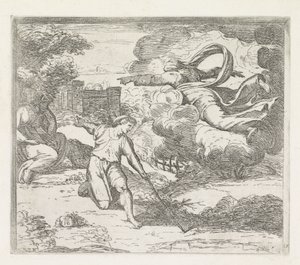 God Warns Isaac Not to Go to Egypt by Orazio Borgianni