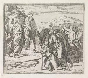 Moses Showing the Tablets of the Law