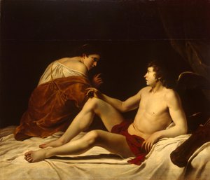 Cupid and Psyche by Orazio Gentileschi