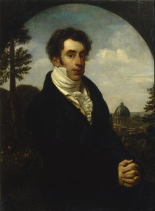 Portrait of Prince Alexander Mikhailovich Golitsyn by Orest Adamovich Kiprensky