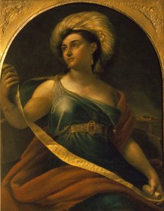 Portrait of the actress Ekaterina Semyonova as Delphic Sibyl by Orest Adamovich Kiprensky