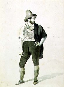 The Young Italian, c.1834 by Orest Adamovich Kiprensky