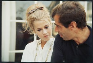 Jane Fonda and Roger Vadim by Orlando Suero