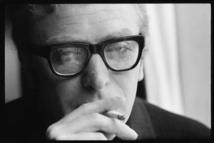 Michael Caine smoking by Orlando Suero