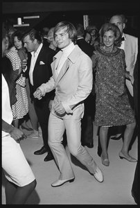Rudolf Nureyev at a Malibu House Party
