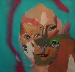 An Unsuccessful Attempt to Paint a Portrait by Oscar Nin