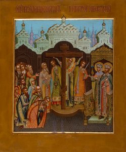Exaltation of the Holy Cross by Osip Semionovich Chirikov