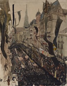 Funeral of the Mayor of Vienna Dr. Karl Lueger