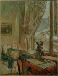 View from Romanesque House, Berlin by Oskar Moll