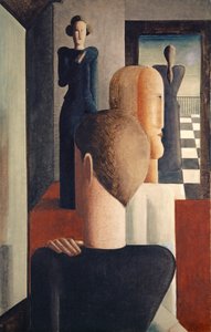 Interior with Five Figures, Roman