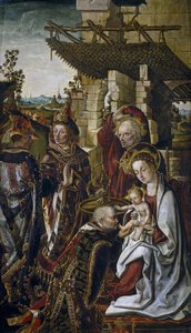 The Adoration of the Magi by Osona
