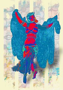 Colorful Belly Dancer by Osvaldo Russo