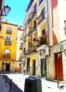 Colorful European Street by Osvaldo Russo