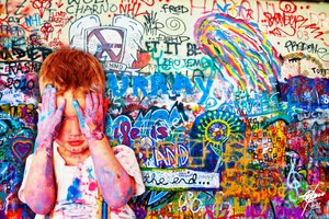 Child Artist I by Osvaldo Russo