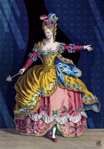 Rococo Stage Costume by Osvaldo Russo