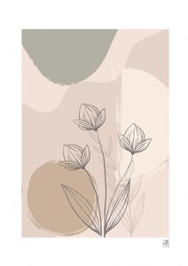 Soft Floral Abstraction