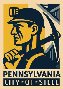Steel City Miner by Osvaldo Russo