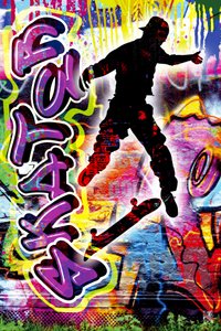 Urban Skater Graffiti by Osvaldo Russo