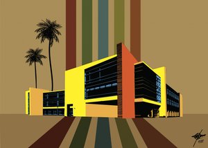 Vibrant Midcentury Resort by Osvaldo Russo