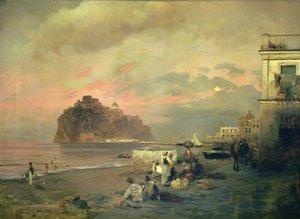 Ischia, 1884 by Oswald Achenbach