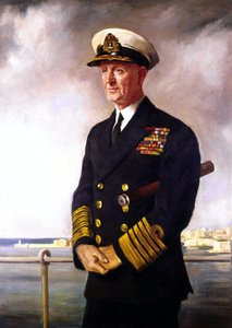 Admiral Cunningham by Oswald Hornby Joseph Birley