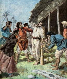 Carrere Prisoner of the Black Flags, 1895 by Oswaldo Tofani