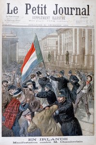 Demonstration Against Joseph Chamberlain, Ireland by Oswaldo Tofani