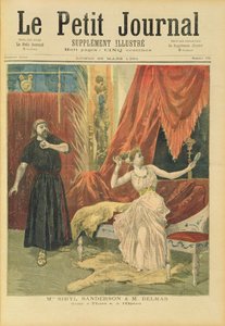 Mademoiselle Sibyl Sanderson and Monsieur Jean Francois Delmas in 