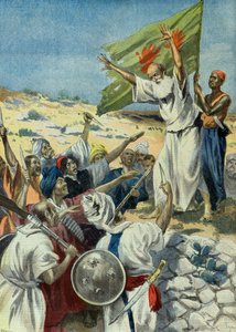 Uprising in India against the English Presence by Oswaldo Tofani