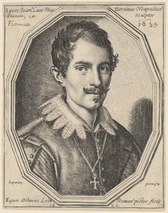 Gian Lorenzo Bernini by Ottavio Leoni