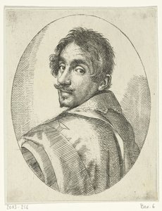 Self-Portrait of Ottavio Leoni by Ottavio Mario Leoni
