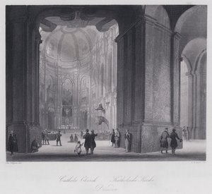 Catholic Church, Dresden by Otto (after) Wagner