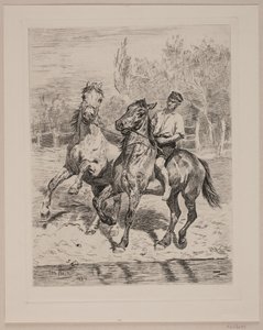 Watering the Horses by Otto Bache