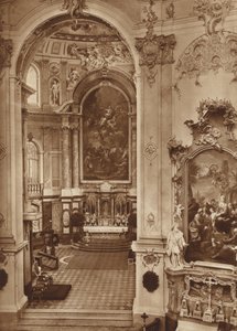 Convent Church of Ettal, Interior of the Church by Otto Ballerstedt