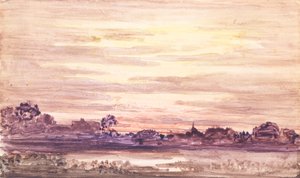 Sunset after Storm by Otto Gaertner