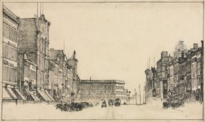 Downtown, Cleveland by Otto H. Bacher