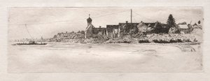 Ferry at Schwabel Weiss by Otto H. Bacher