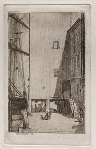Ship and Elevator by Otto H. Bacher