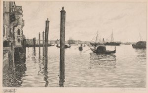 Canal Grande, Venice by Otto Henry Bacher