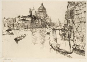 Grand Canal, Venice by Otto Henry Bacher