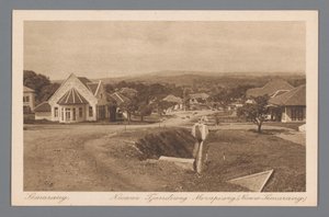 Semarang. New Tjandiweg-Merapiweg. (New Semarang) by Otto Hisgen