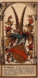 The Ancestral Coats of Arms of the German Princely Houses: The Zähringer by Otto Hupp
